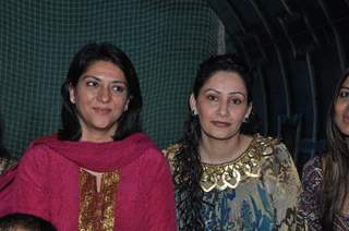 Priya Dutt and Manyata Dutt launch the music of Angel film at Dockyard
