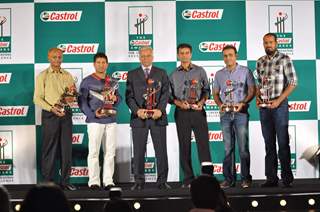 Sachin and others at Castrol Cricket Awards at Grand Hyatt. .