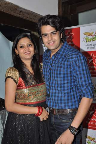 Manish Paul with wife Sanyukta at the launch party of Pyaar Mein Twist