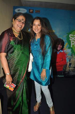 Usha Uthup and Rupali Ganguly at music launch of film''Satrangee Parachute''