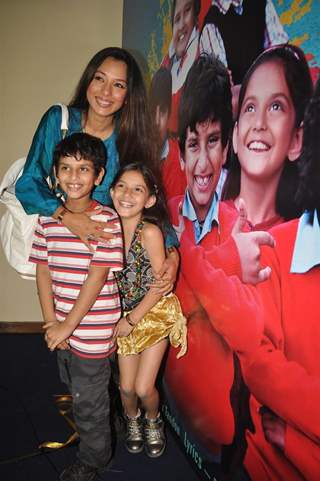 Rupali Ganguly at music launch of film''Satrangee Parachute'' in ST Catherine's children home
