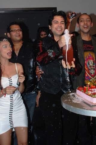 Piyush Sachdev celebrating his birthday