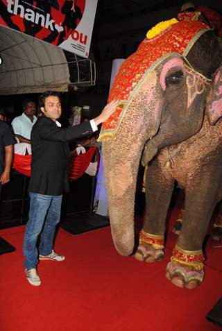 Bobby Deol at Premiere of Thank You movie at Chandan, Juhu, Mumbai