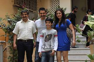 Aamir Khan's excited for Zokkomon!! Darsheel Safary and Manjari for special screening of Zokkomon