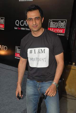 I AM film starcast Sanjay Suri at Time Out magazine Q Card launch at Bonobo. .