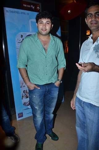 Rajesh Kumar at premiere of movie 'Men Will Be Men' at PVR, Juhu in Mumbai
