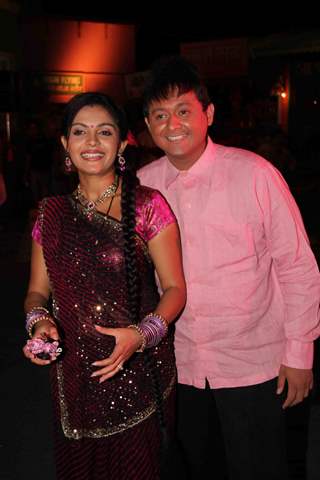 Ami Trivedi and Swapnil Joshi of Sab Tv celebrates World Family Day