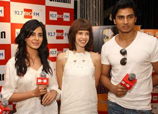 Kalki with the cast of &quot;Shaitan&quot;  at the launch of 92.7 BIG FM's &quot;Bollywood Secrets&quot;, in New Delhi