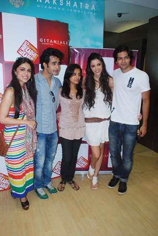 Always Kabhi Kabhi cast Ali, Giselle, Zoa and Satyajeet at Gitanjali D'damas new collection launch