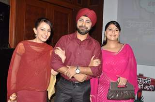 Upasana Shukla and Abir Goswami at launch of SAB TV serial Ammaji Ki Galli at JW Marriott