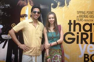 Anurag And Kalki Promote 'That Girl In Yellow Boots' At Cha Bar