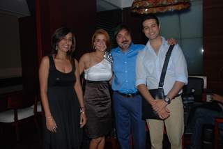 Tony & Deeya Singh with Shilpa and Apurva Agnihotri at 'Maryaada Lekin Kab Tak'  completion party