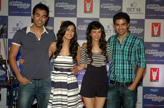 Cast at Mujhse Fraaandship Karoge music showcase at Yashraj Studios