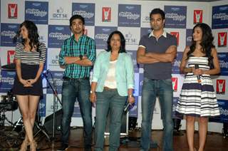 Cast and Crew at Mujhse Fraaandship Karoge music showcase at Yashraj Studios