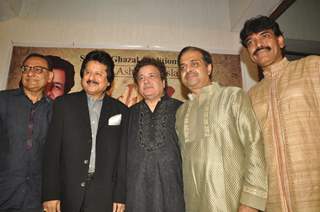 Ghazal singer Ashok Khosla’s new album 'Ishq ke Aage' released by singer Pankaj Udhas