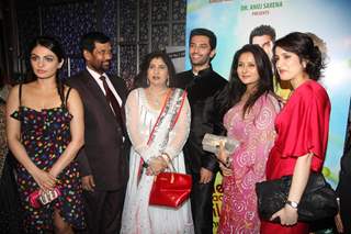 Sagarika, Neeru, Chirag and Poonam at premiere of 'Miley Naa Miley Hum' at Cinemax