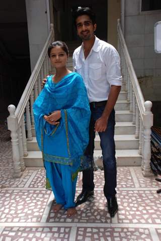 Avinash Sachdev and Rubina Dilaik as Dev and Radhika in Chhoti Bahu