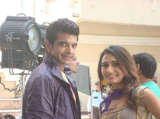 Karan Kundra with costar