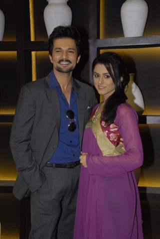 RaQesh and Riddhi Dogra Vashisth on the sets of Master Chef India 2 at RK Studios