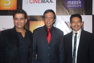 Kay Kay Menon, Atul Kulkarni, Ravi Kissen at the premiere of film &quot;Chaalis Chaurasi&quot; in Cinemax, Mum