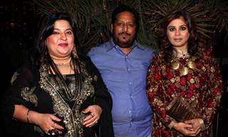 Dolly Bindra, Rt Chawla and Ameeta Nangia grace Deepshikha Nagpal and Kaishav Arora sangeet ceremony