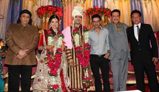 Danny, Ranjeet, Deepak and Manoj Bajpai grace Deepshikha Nagpal and Kaishav Arora wedding reception