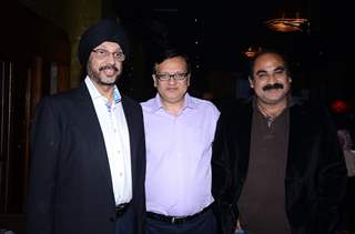 Mr.N P Singh, Mr.Anooj Kapoor and Ashwini Dheer at success part of 500 episode completion of Lapatag