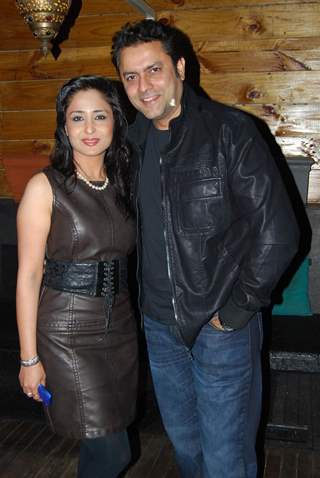 Sanjeev & Lata Sabharwal Seth at Ye Rishta Kya Kehlata Hai 800 episodes celebration Party in Mumbai