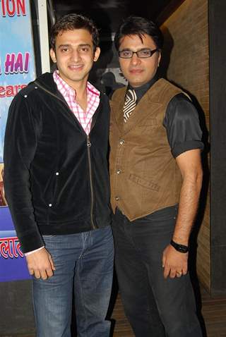Romit Raj & Navin Saini at Ye Rishta Kya Kehlata Hai 800 episodes celebration Party in Mumbai