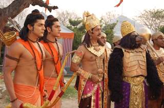 Gurmeet Choudhary and Ankit Arora in Ramayan