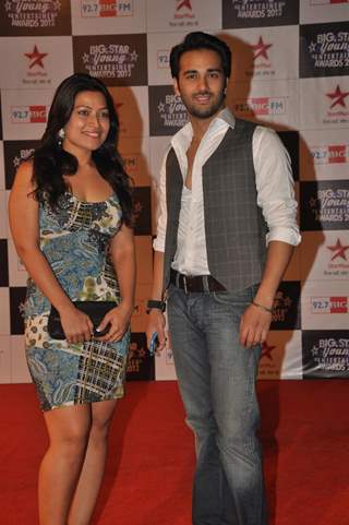 Pulkit Samrat & Amita Pathak at BIG STAR Young Entertainer Awards 2012