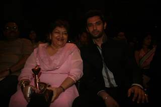 Saroj Khan & Chirag Paswan at Dadasaheb Ambedkar Awards organised by Kailash Masoom & Harish Shah