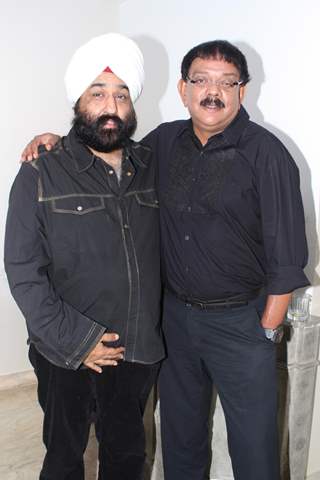 Bonny Duggal and Priyadarshan at Bonny Duggal's party to honour Director Priyadarshan
