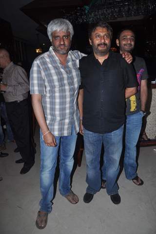 Vikram Bhatt and Vivek Agnihotri at success bash of film 'Hate Story'