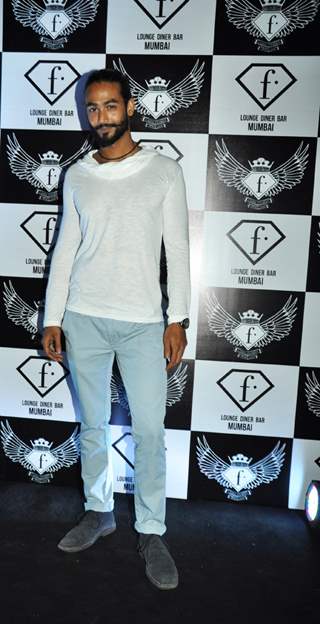 Shayan Munshi at the launch party of F Lounge