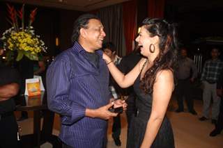 Mink and Mithun Chakraborty at Film Tukkaa Fitt first look launch at Hotel Novotel in Juhu, Mumbai