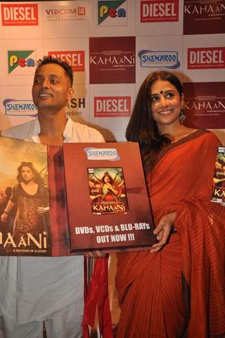 Sujoy Ghosh and Vidya Balan at Kahaani DVD launch