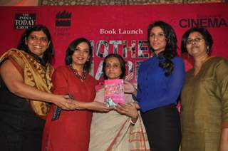 Shabana Azmi, Bhawana Somaaya, Parineeti Chopra at Mother Maiden Mistress book launch