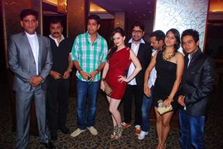 Ravi Kissen, Sharat Saxena, Murli Sharma, Hazel, Pooja at first look of Jeena Hai toh Thok Daal