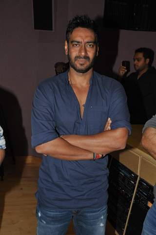 Ajay Devgn at Song Recording of Film Himmatwala - 2