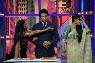 Rati Pandey ,Smita Singh and Shekhar Suman