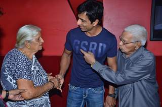 Sonu Sood at the screening of the film 'Maximum'