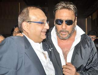 Jackie Shroff and Viveck Vaswani at Viveck Vaswani's surprise birthday bash