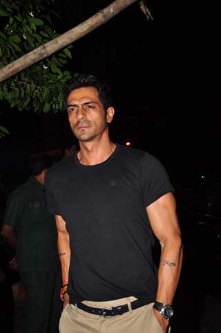 Arjun Rampal at Film 'Cocktail' success party at olive bar, Bandra