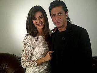 Khushboo and Shah Rukh Khan