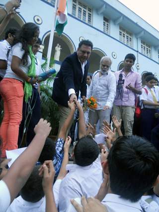 Boman Irani took pledge at Don Bosco on 15th Aug