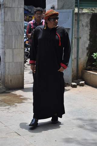 Cremation ceremony of the late Bollywood cinematographer Ashok Mehta