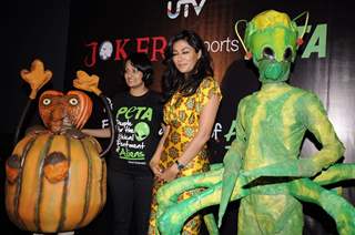 Chitrangada Singh stars in PETA and Joker AD against testing comsetics on animals