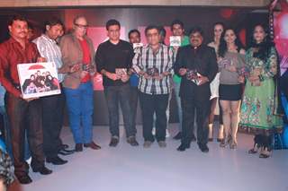 Aditya Raj Kapoor, Daboo Malik, Kunal Ganajawala, Shankar Nagre at Marathi movie music Launch