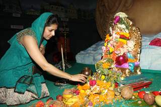 Bhumika Chawla at Ganesh Chaturthi Festival